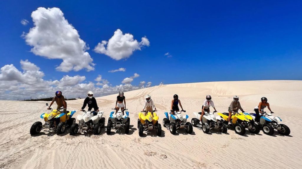 Heart-pumping quad biking and sandboarding activities in the WC
