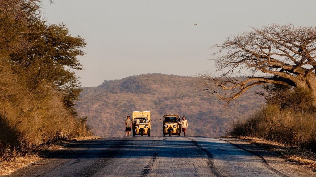 Friends raise funds for wildlife rangers with an 18-month tuk-tuk road trip