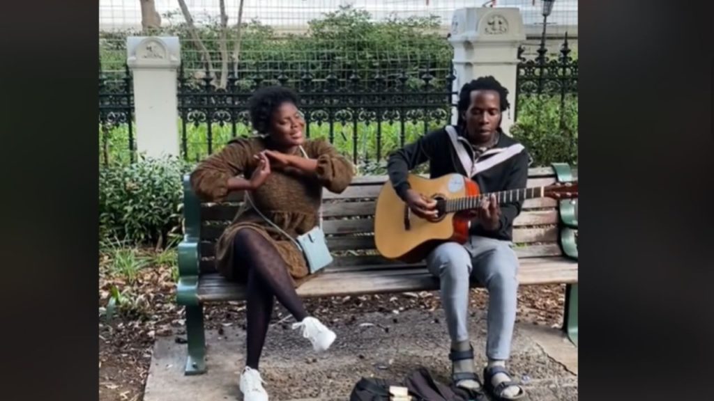 Homeless couple from Cape Town go viral with their beautiful singing