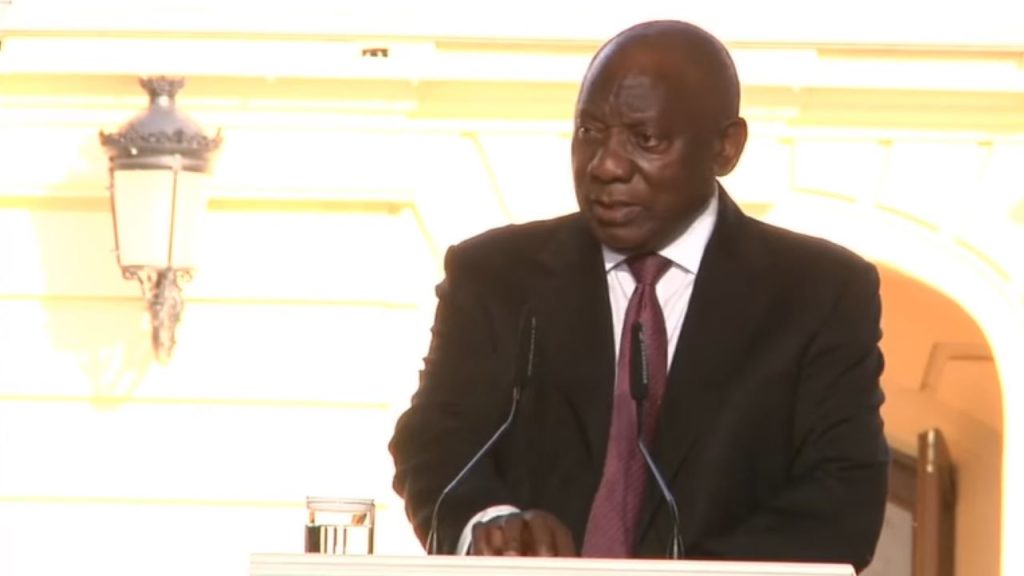 President Cyril Ramaphosa calls for peace between Russia and Ukraine