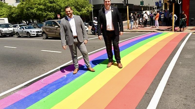 Politician calls on mayor to remove LGBTQ+ rainbow from Cape Town road