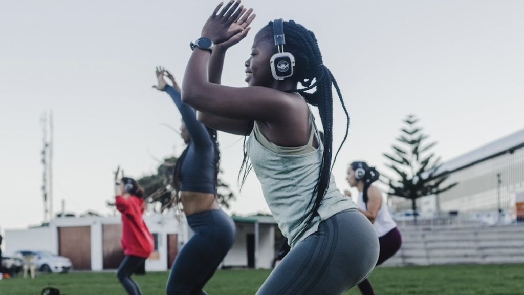 Get your body moving to silent beats for the love of boobies this July
