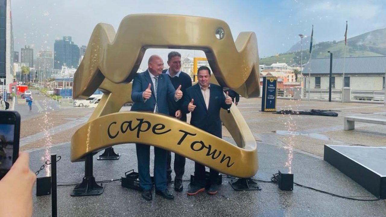 The V&A Waterfront is now home to Cape Town's largest ring monument
