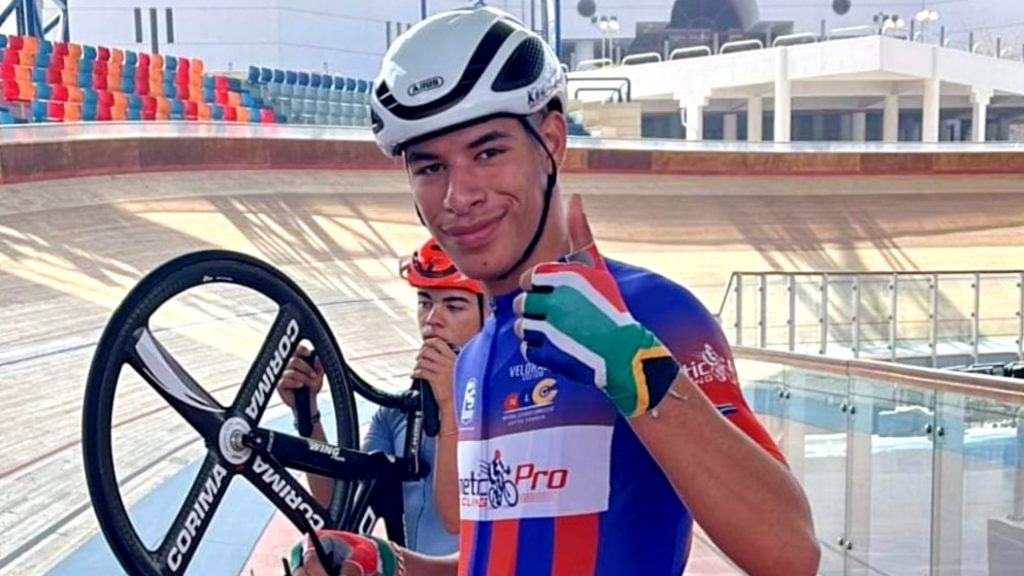 Teen from Ocean View on his way to Cycling World Champs in Colombia