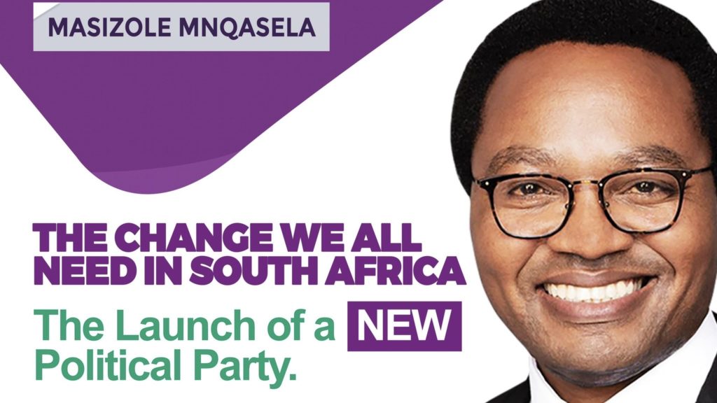 Masizole Mnqasela launches new political party following DA expulsion