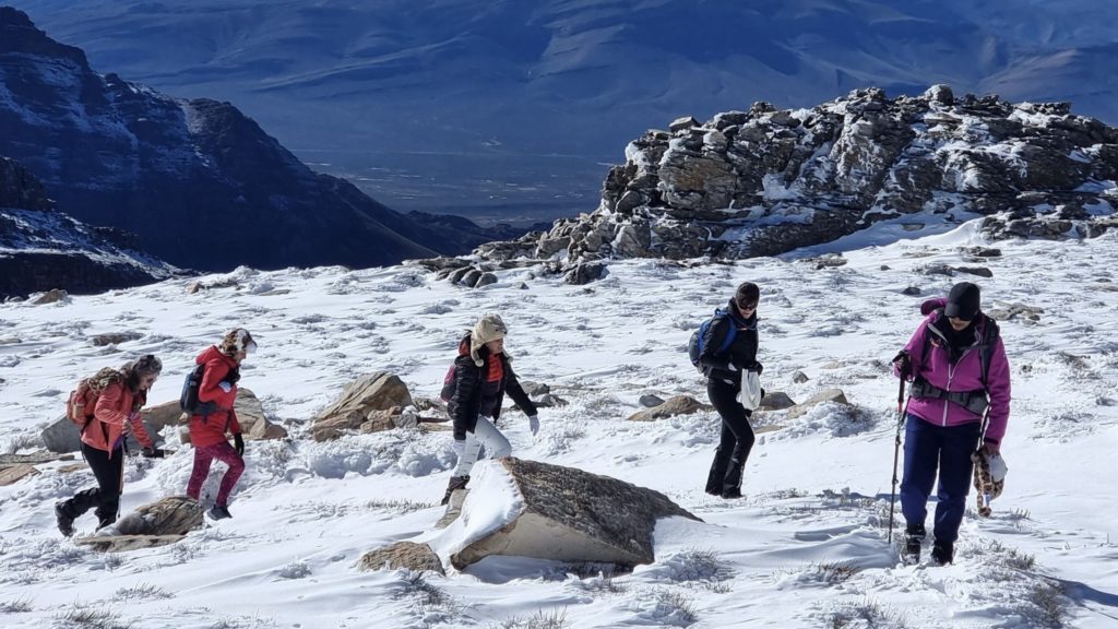 Cape Town's Queen of the Cold takes on Matroosberg with friends