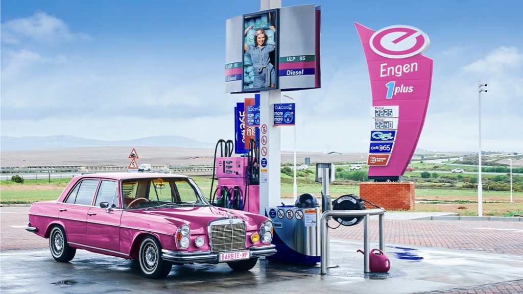 The Barbie Dreamstation: Engen SA jumps on the pink wagon