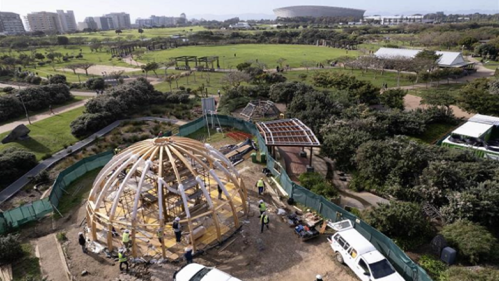 An inside look at the City's new dome classroom at Green Point Park