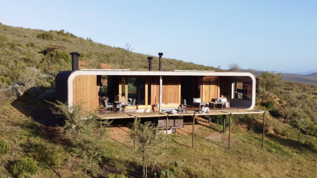 Bask in seclusion at Melozhori’s eco-pod, two hours from Cape Town