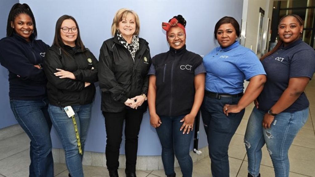Young women triumph: City apprenticeships lead to permanent roles