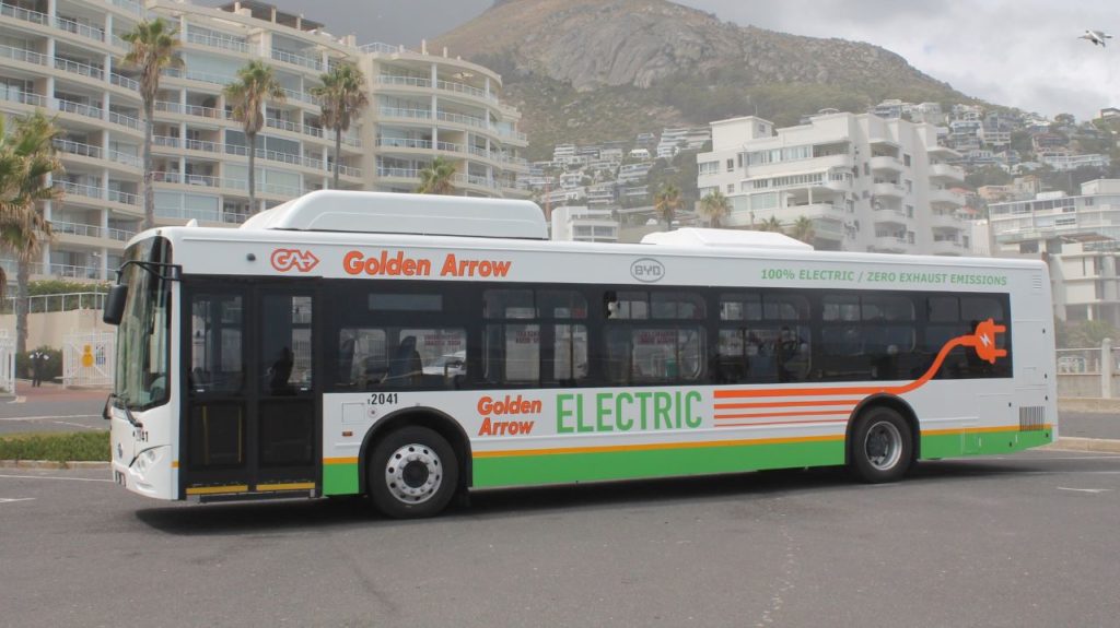 Golden Arrow to introduce 60 electric buses per year starting 2024