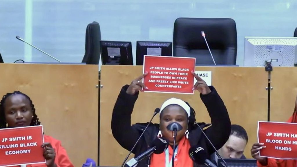 EFF councillors interrupt Cape Town mayor's City Council address