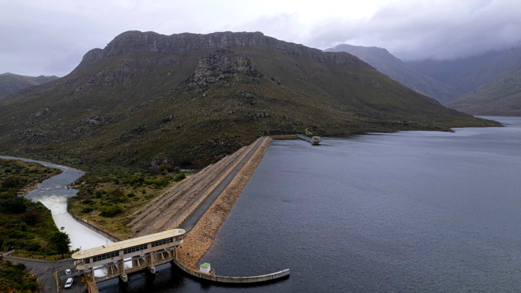 DWS pleased as rainfall boosts Western Cape dam levels to 91.38%