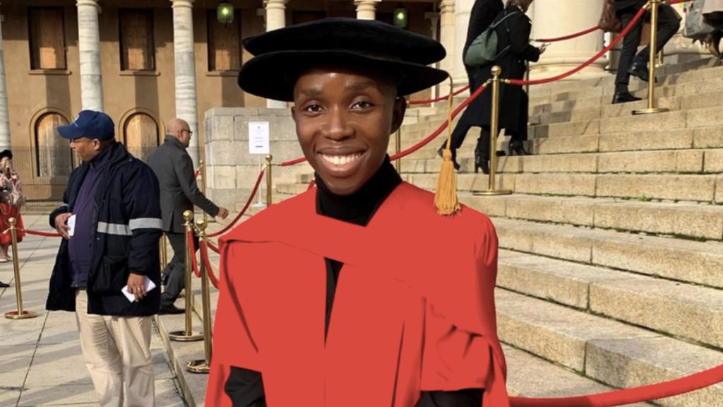 Thapelo Teele's inspirational academic journey: From exclusion to PhD