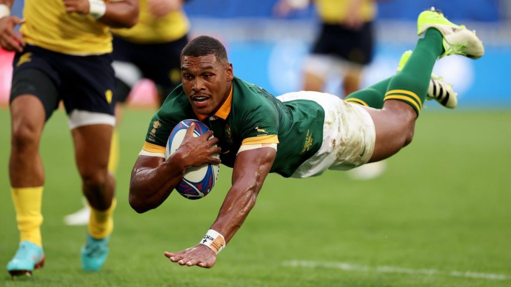 Springboks cruise through with a 76-0 victory over Romania