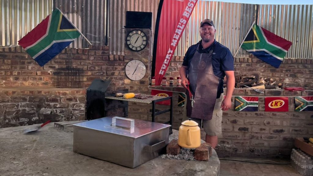 Calitzdorp man attempts Guinness World Record for the longest braai
