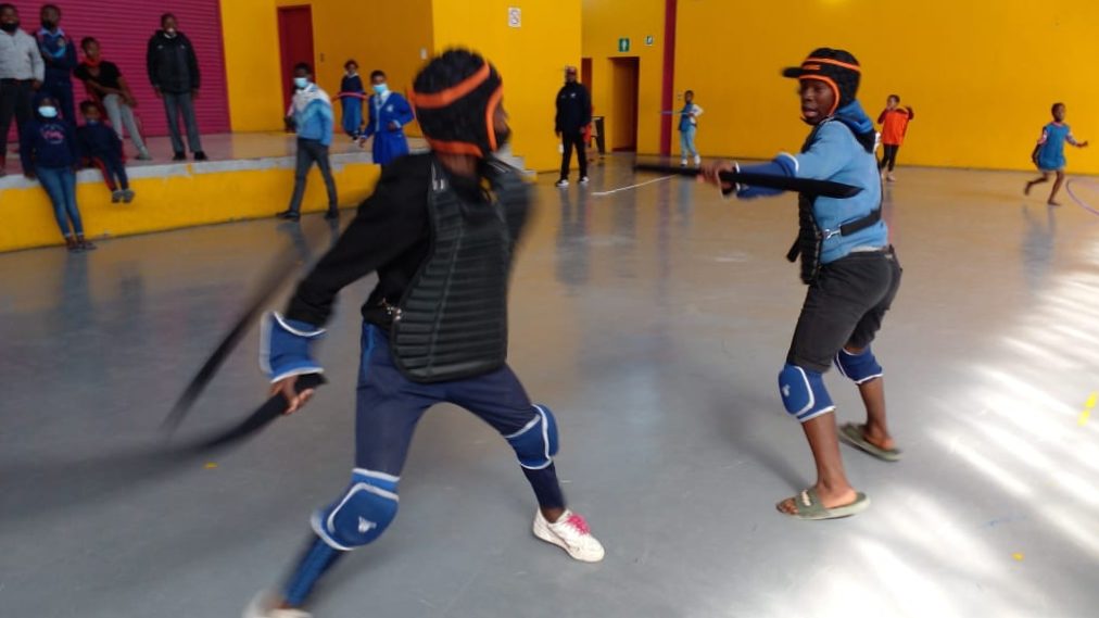 Cape Town children celebrate Heritage Day with traditional games