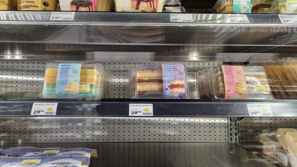 Woolworths now sells cake slices: 'No one works harder than Woolies'