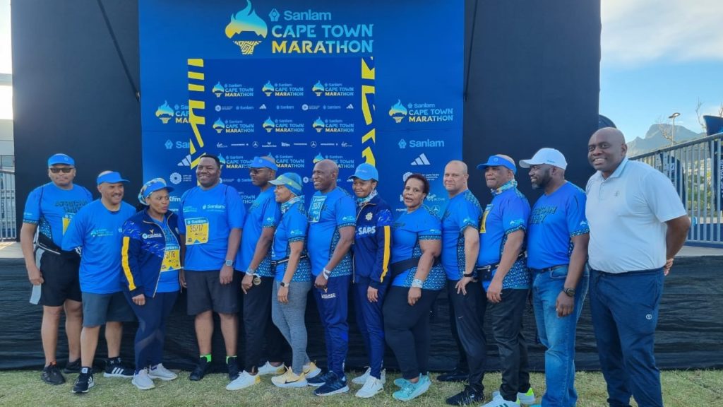 Over 200 cops swap uniforms for running kits in Cape Town marathon