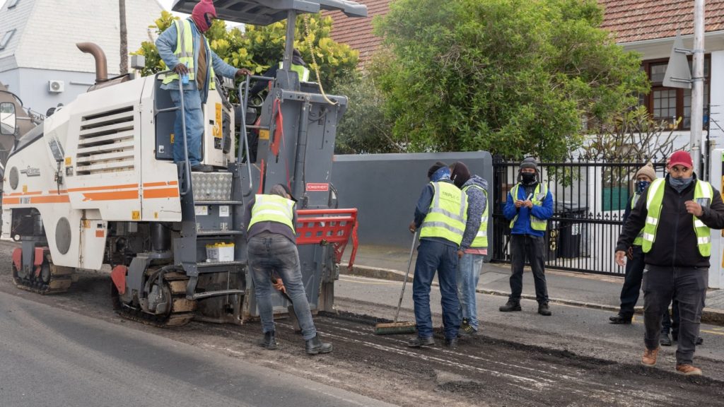 Resurfacing of roads in Newlands and Rondebosch to improve safety