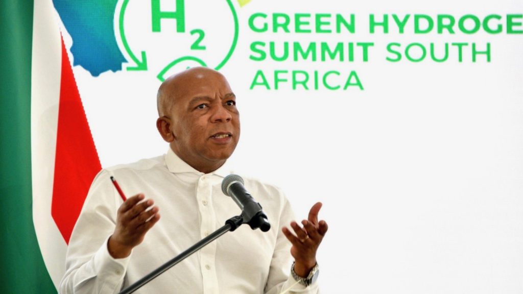 Electricity minister sceptical of green hydrogen's role in SA's energy plan