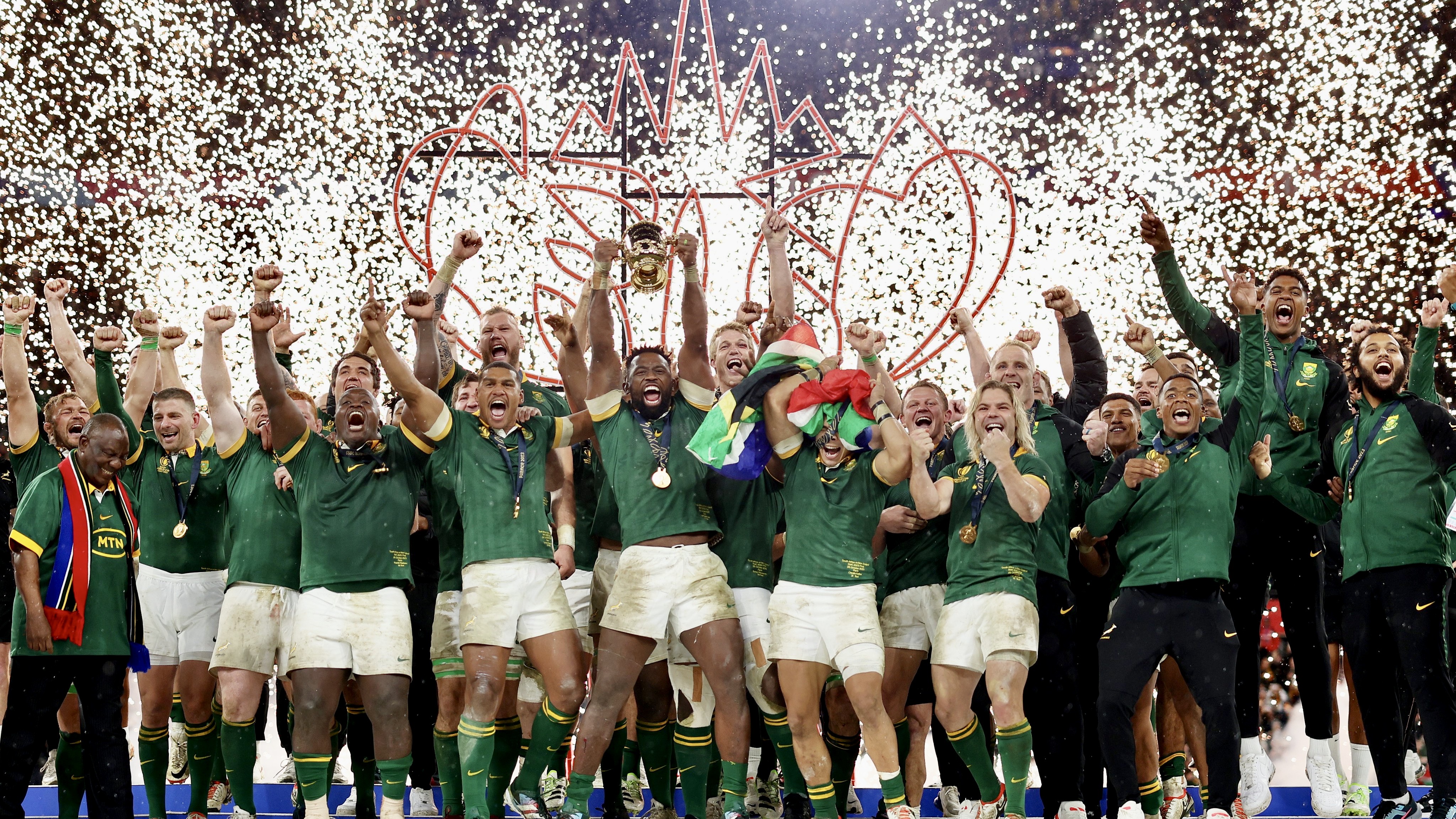 SA Rugby announces dates for the Springboks' nationwide victory lap