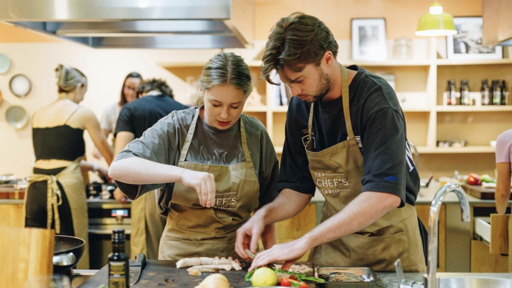 Take an interactive Italian cooking class at The Chef's Studio
