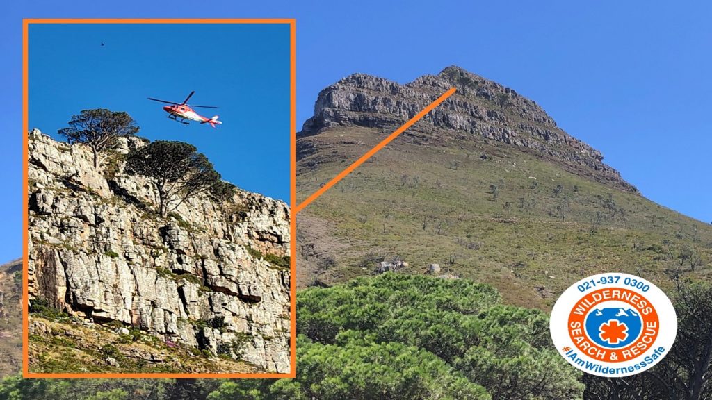 German tourist rescued after falling 10 metres while hiking Lion's Head