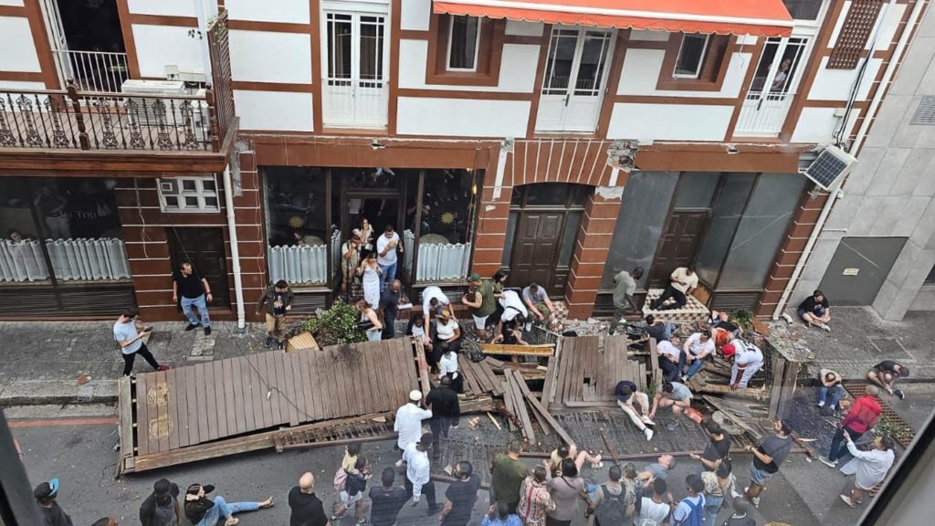 Athletic Club & Social confirms 20 people injured after balcony collapsed