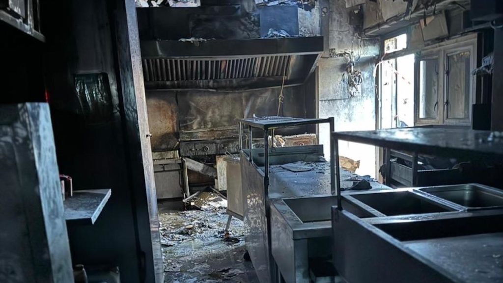 Fire causes Cape Town's iconic Golden Dish to close its doors