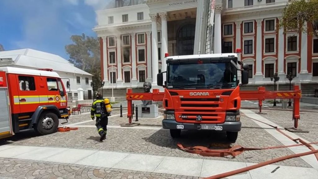 National Assembly fire: Nine staff members suspended due to security breach allegations