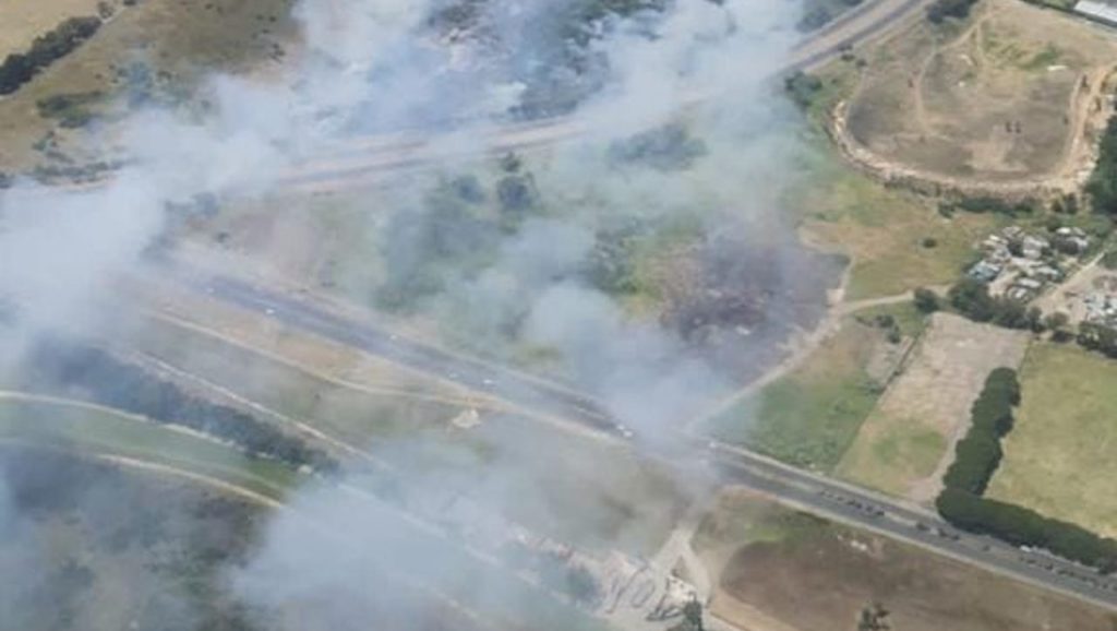 Youngsfield military base: Fire crews tackle another vegetation fire