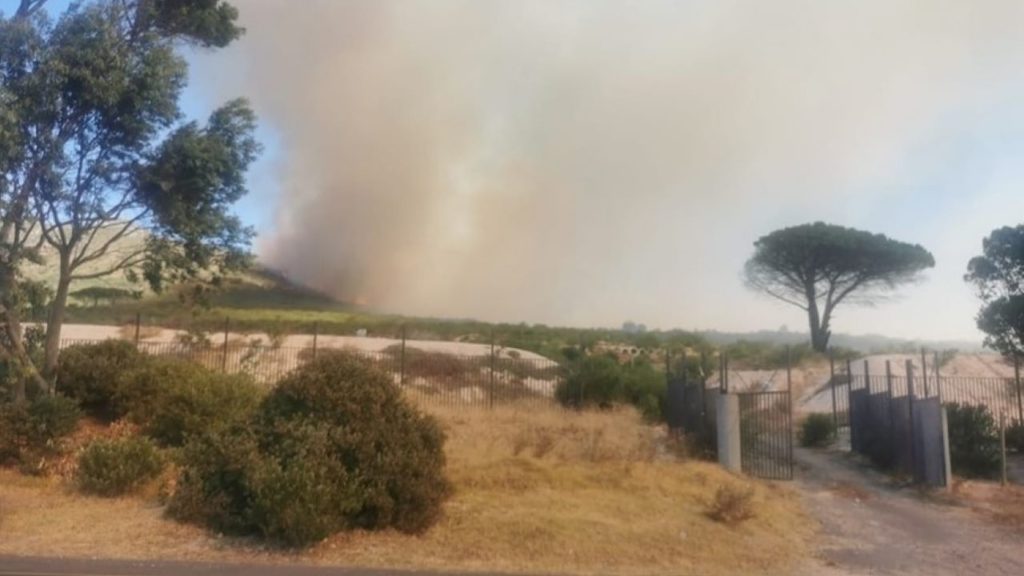 Update: Da Gama Park fire contained, mop-up operations continue