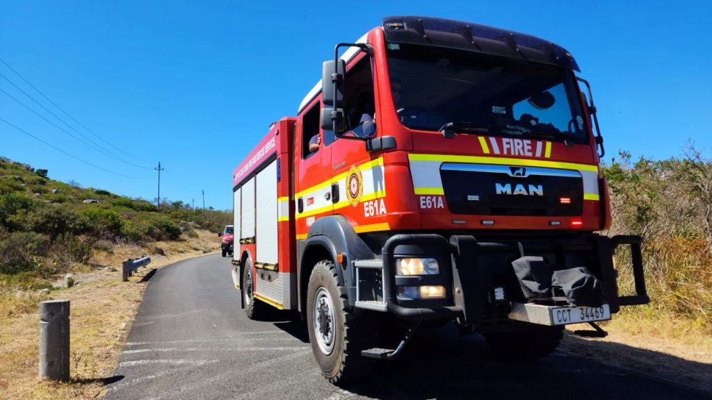 Cape Town crews respond to fire at Red Hill military base