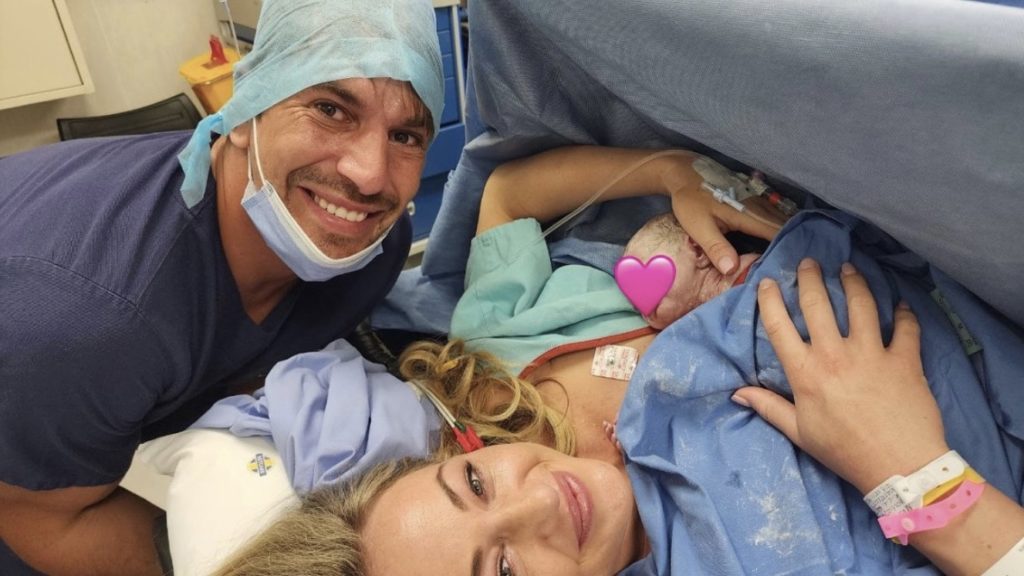 Anlia and Eben Etzebeth welcome their first child into the world