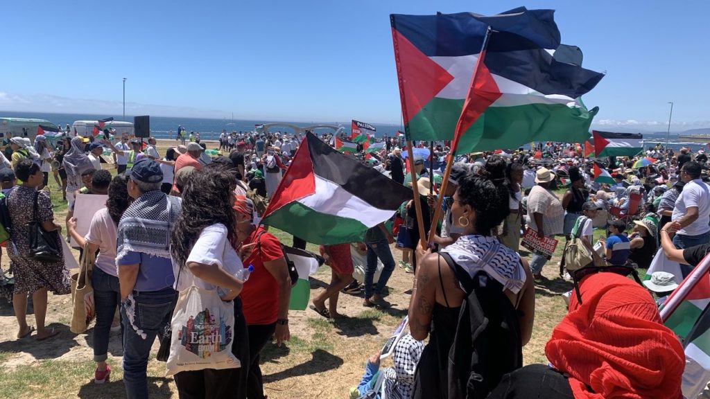 Thousands gather in Cape Town for Global Day of Action for Palestine