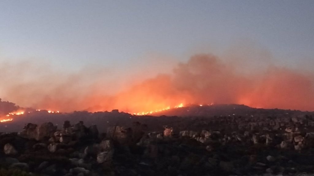 Table Mountain addresses surge in fires resulting from malicious acts