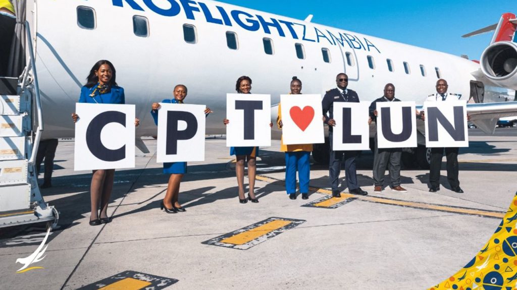Proflight Zambia expands direct flights between Cape Town and Lusaka