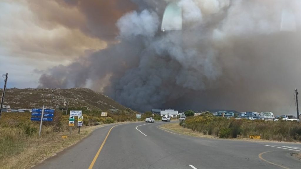 Satellite data reveals twice the usual number of fires in Cape Town