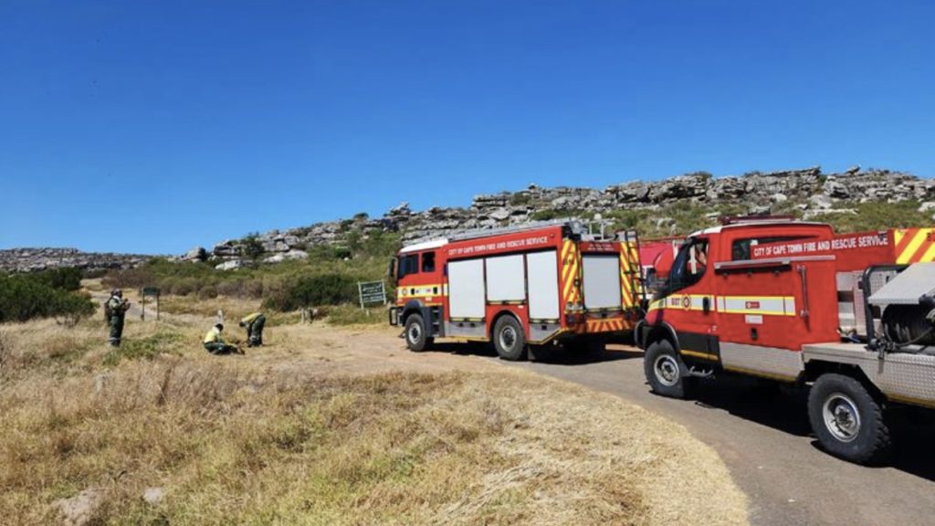 Cape Town's firefighters tackle over 13 000 incidents in four months