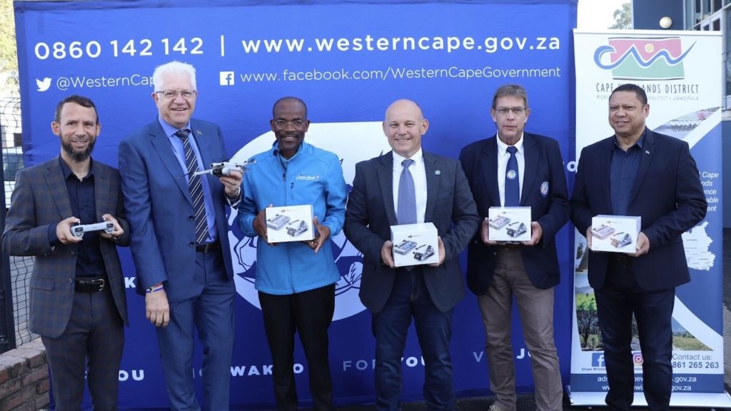 WC government hands over drones to various district municipalities