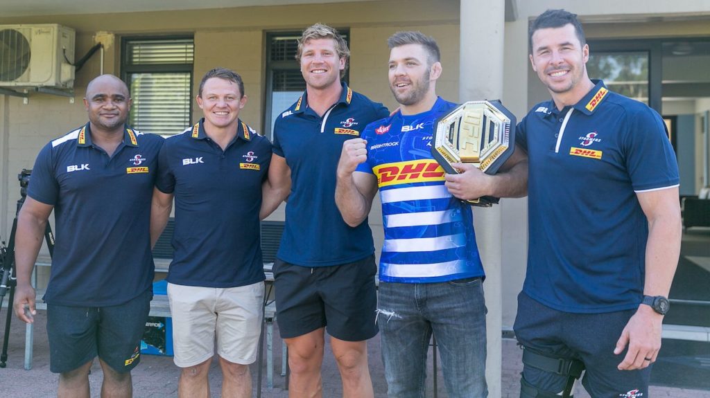 Look: Stormers welcome UFC champion Dricus with open arms