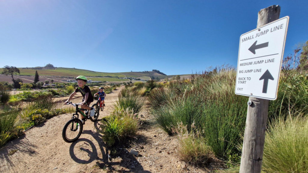 Adventure through Western Cape's biggest family-friendly bike park