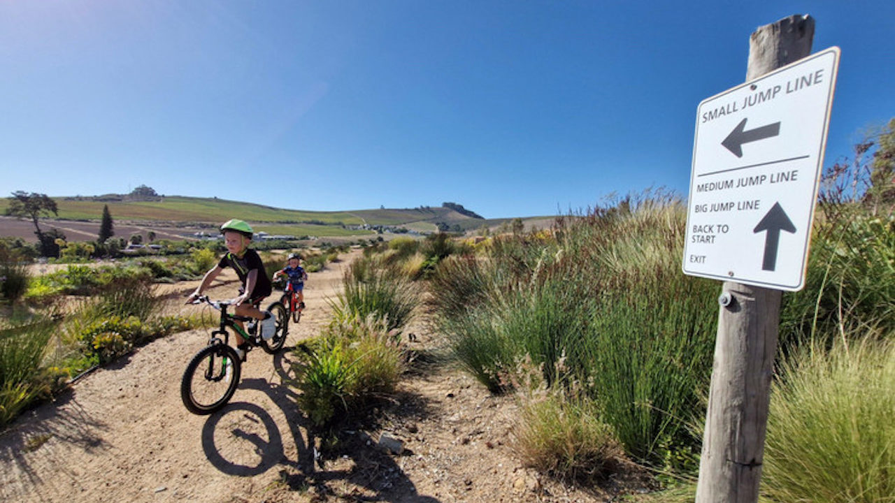 Adventure through Western Cape's biggest family-friendly bike park
