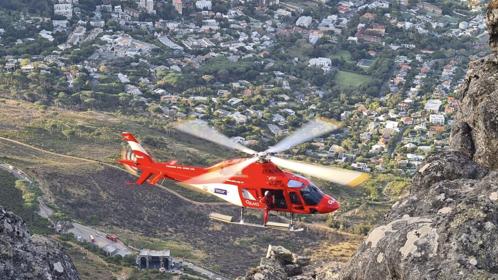 Exhausted tourists airlifted from Table Mountain trail