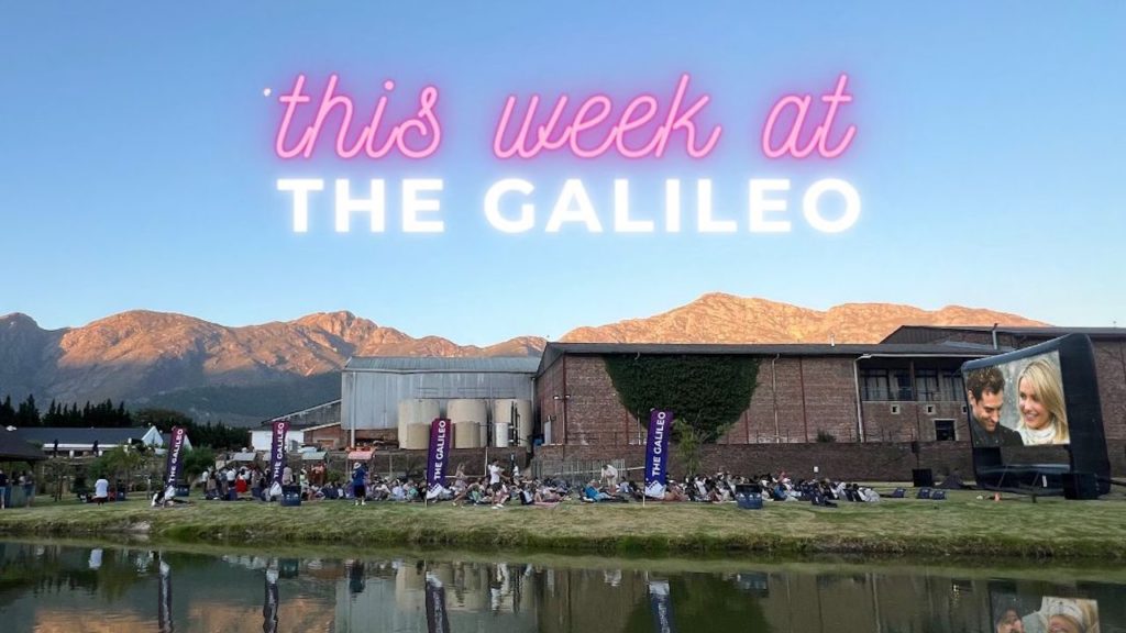 Check out what's playing at the Galileo Open Air Cinema this week