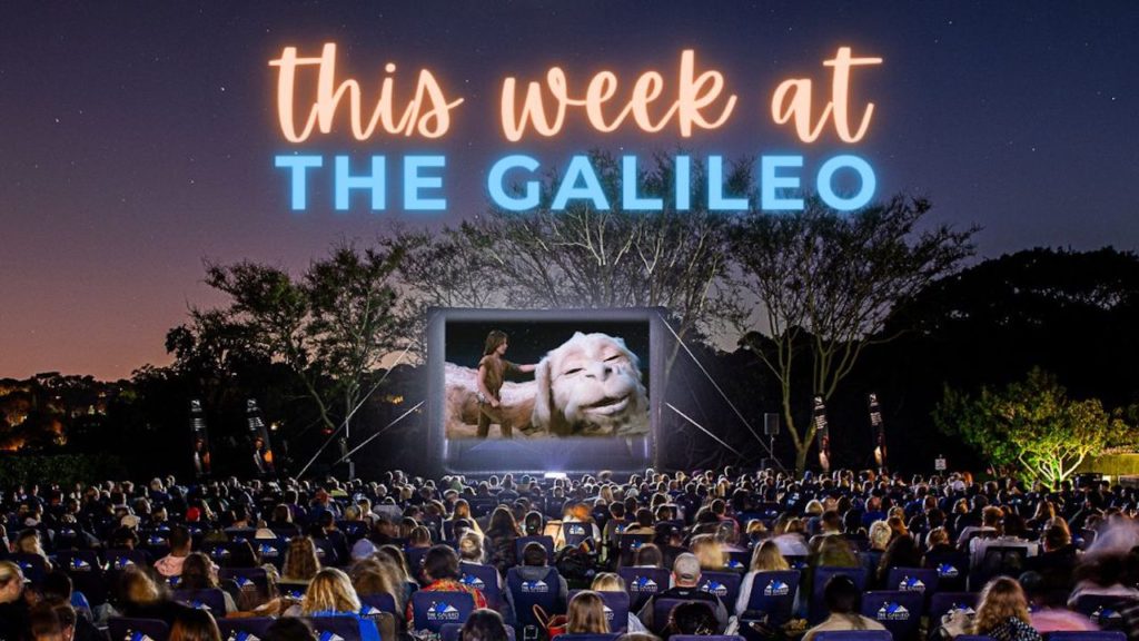 It's fantasy, comedy & romance at The Galileo Open Air Cinema this week