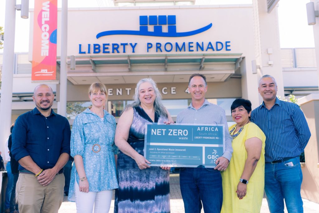 Liberty Promenade achieves 'net zero waste certification'