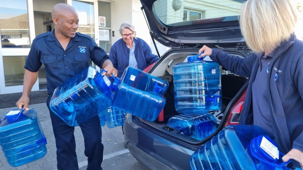 SPCA calls for water donations amid Blackbird Avenue leak