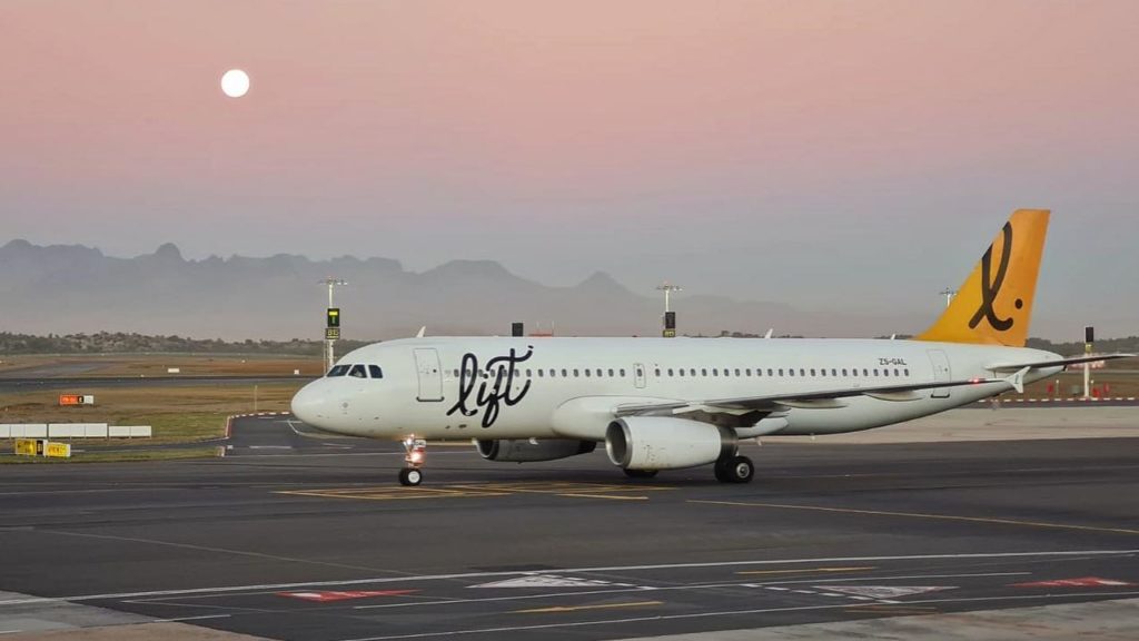 Lift airline pauses flights between Cape Town and Durban in winter